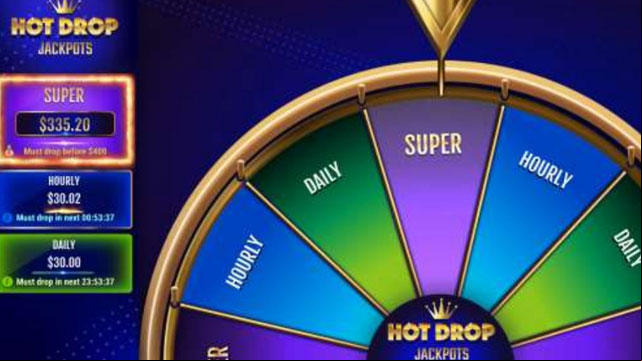 Hot Drop Jackpots Wheel