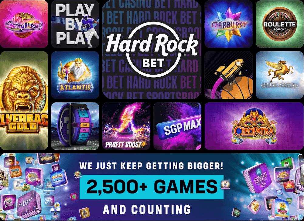 Hard Rock Bet Online Casino Games