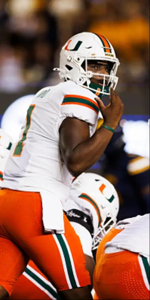 Cameron Ward featured in our Miami vs Louisville picks and odds