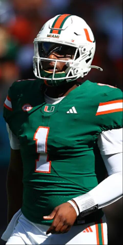 Cam Ward featured in our Pop-Tarts Bowl picks and odds Miami vs Iowa State