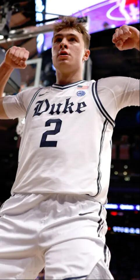 Cooper Flagg and the Duke Blue Devils are second on the college basketball futures board ahead of tournament time.