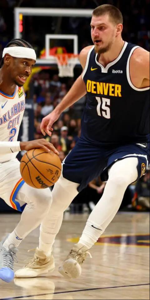 Shai Gilgeous-Alexander, Oklahoma City Thunder; Nikola Jokic, Denver Nuggets