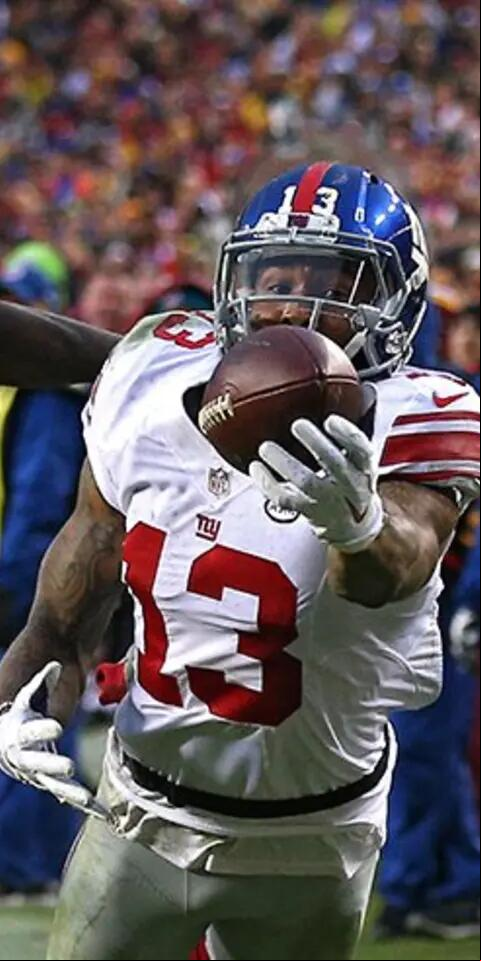 Beckham Redskins Giants