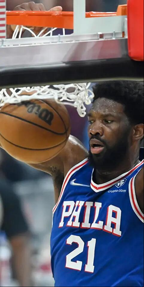 Joel Embiid and the 76ers are small favorites Tuesday in Bucks vs 76ers odds.