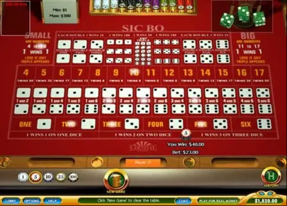 sic bo is one of the oldest casino games